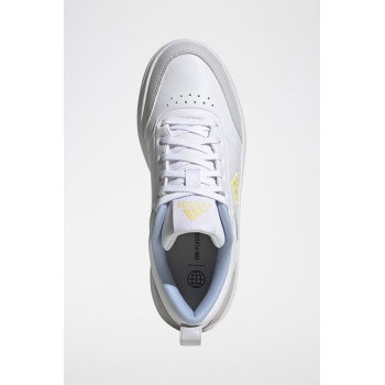 Sneakers Park St - Blanc et jaune - 02 - 34115949