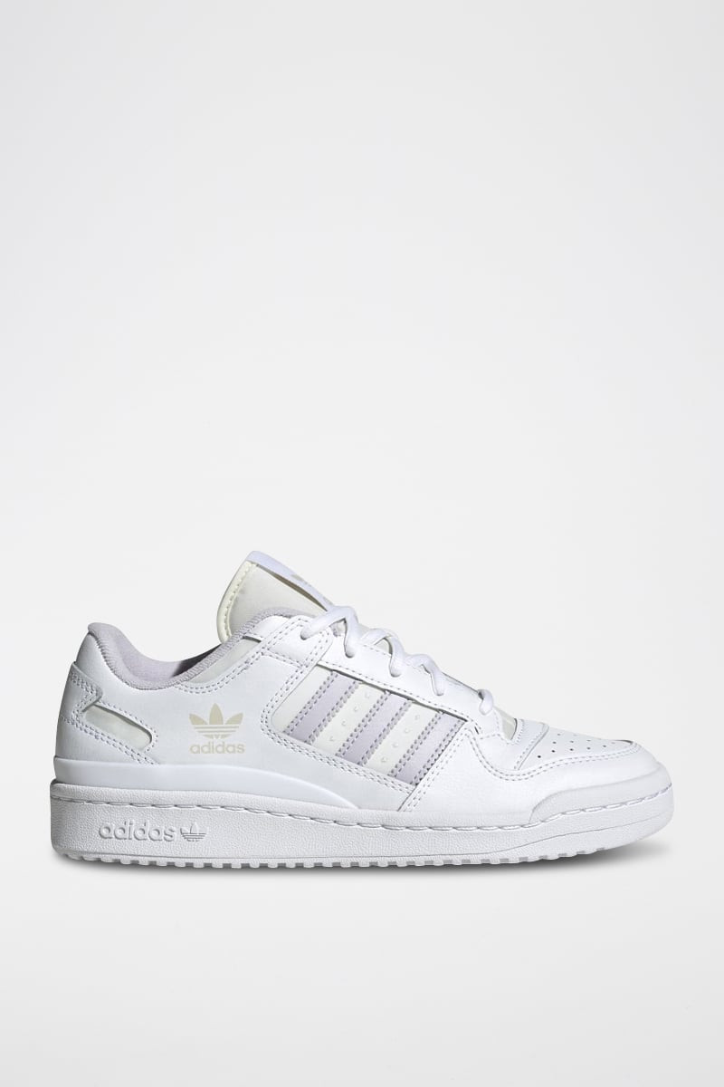 Sneakers en cuir Forum Low Cl - Blanc et gris - 02 - 34134149