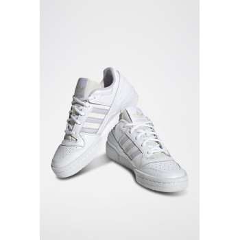 Sneakers en cuir Forum Low Cl - Blanc et gris - 02 - 34134149