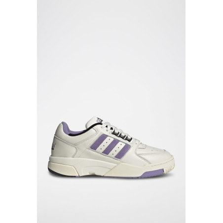 Sneakers en cuir Torsion Response Tennis Lo - Blanc, violet et noir - 02 - 34134702