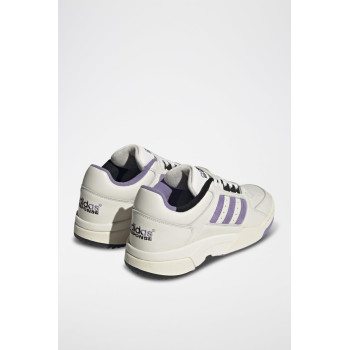 Sneakers en cuir Torsion Response Tennis Lo - Blanc, violet et noir - 02 - 34134702