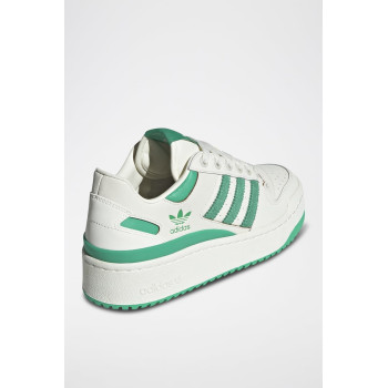 Sneakers en cuir Forum Bold Stripes - Blanc et vert - 02 - 34135014