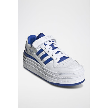 Sneakers plateformes en cuir Triple Platforum - Blanc - 02 - 34140161