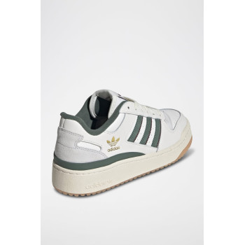 Sneakers en cuir Forum Bold Stripes - Blanc, vert et beige - 02 - 34135061