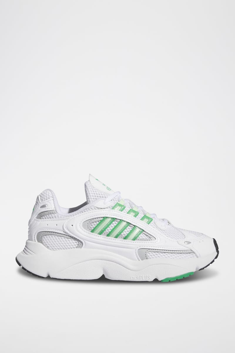 Sneakers Ozmillen - Blanc et vert - 02 - 34135074