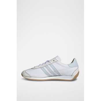 Sneakers en cuir Country Og - Blanc et gris - 02 - 34135162