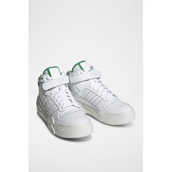 Sneakers montantes Forum Bonega 2B - Blanc et vert - 02 - 34135249