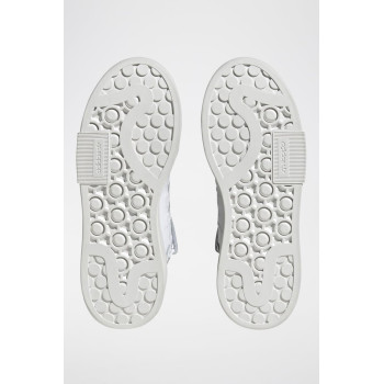 Sneakers montantes Forum Bonega 2B - Blanc et vert - 02 - 34135249