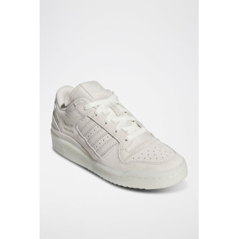 Sneakers en nubuck Forum Low Cl - Blanc - 02 - 34135257