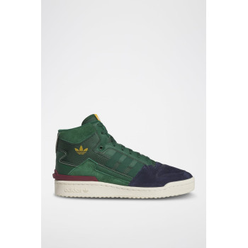 Sneakers montantes en nubuck Forum Exhibit Mid II - Vert et bleu - 02 - 34115927