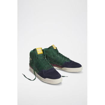 Sneakers montantes en nubuck Forum Exhibit Mid II - Vert et bleu - 02 - 34115927