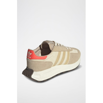 Sneakers en nubuck Retropy E5 - Beige - 02 - 34116009