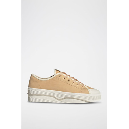 Sneakers plateformes en cuir Nizza 2 Lo Lea - Beige - 02 - 34134264