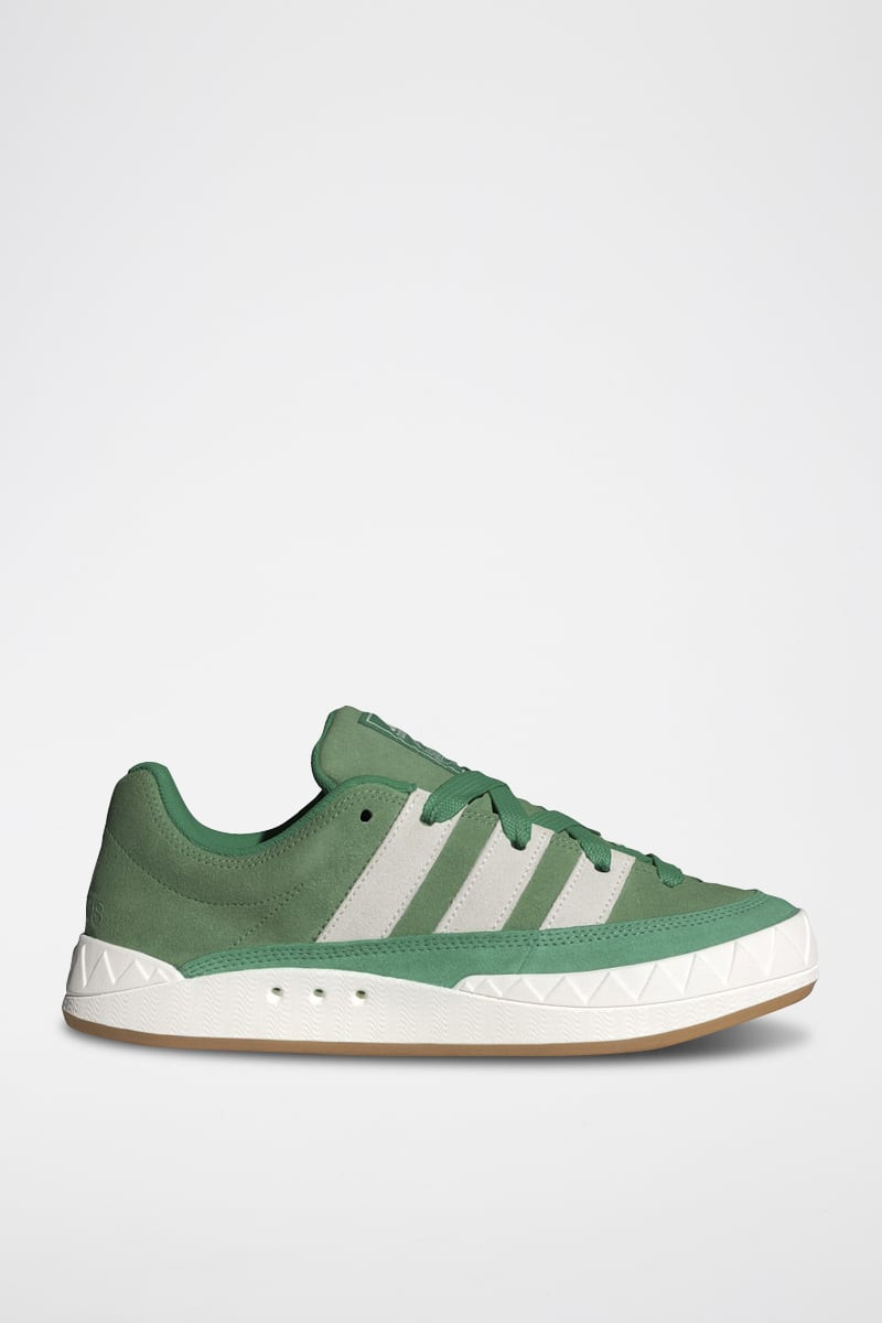 Sneakers en cuir Adimatic - Vert - 02 - 34135071