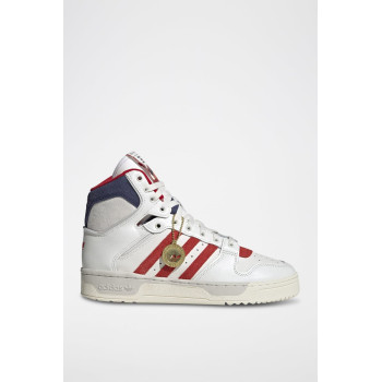 Sneakers montantes Conductor Hi - Blanc et rouge - 02 - 34135169