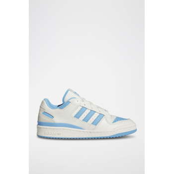 Sneakers en cuir Forum Low Cl - Blanc et bleu - 02 - 34135262