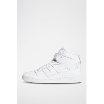 Sneakers montantes en cuir Forum - Blanc - 02 - 34116185