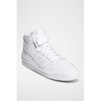 Sneakers montantes en cuir Forum - Blanc - 02 - 34116185