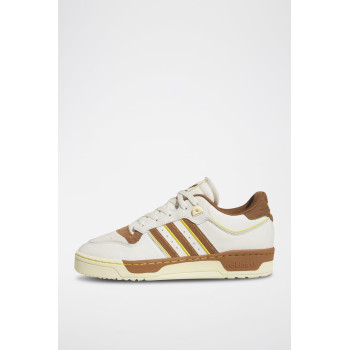 Sneakers en cuir et velours Rivalry - Beige - 02 - 34116190