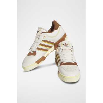 Sneakers en cuir et velours Rivalry - Beige - 02 - 34116190