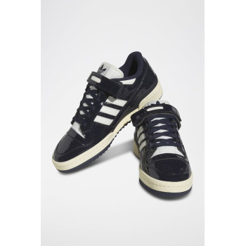 Sneakers en cuir verni Forum 84 - Bleu nuit - 02 - 34116194