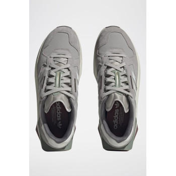 Chaussures de running en nubuck Treziod - Gris - 02 - 34116200