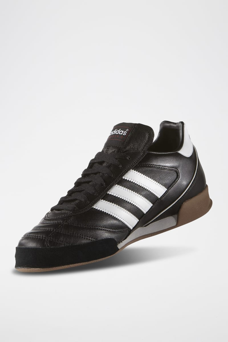 Chaussures de football en cuir pleine fleur Kaiser 5 Goal - Noir et blanc - 02 - 34134061