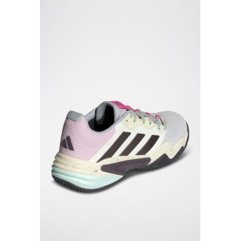 Chaussures de tennis Barricade 13 - Blanc et rose - 02 - 34135218