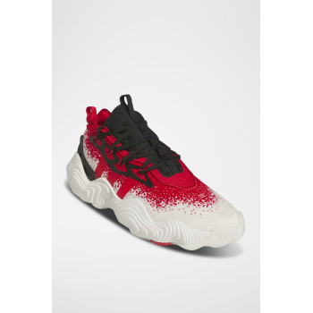 Chaussures de basketball Trae Young 3 - Blanc et rouge - 02 - 34135097