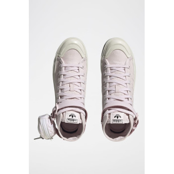 Sneakers montantes en coton biologique Nizza Bonega Mid W - Rose - 02 - 34328921