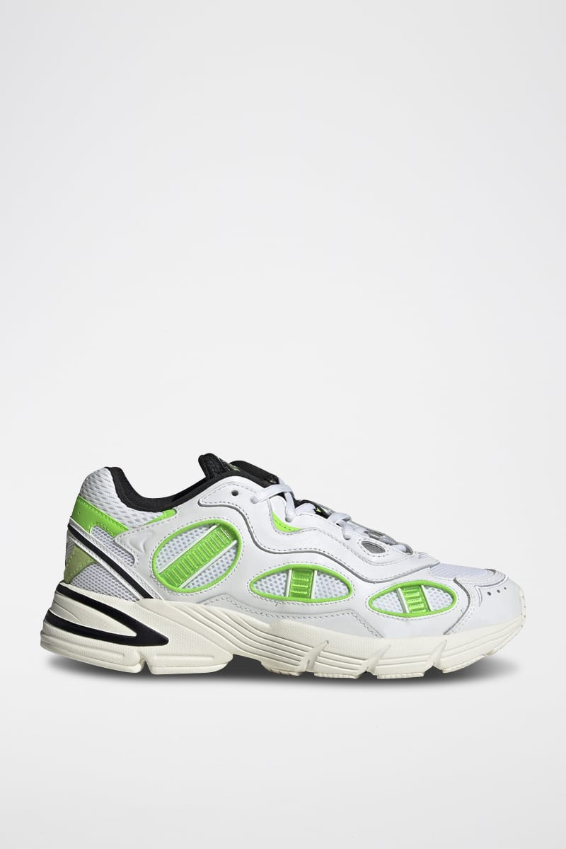 Sneakers en cuir Astir SN - Blanc et vert clair - 02 - 34329076