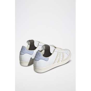 Sneakers en cuir National Tennis OG - Blanc et ciel - 02 - 34329100