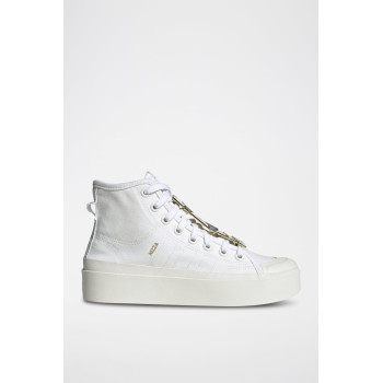 Sneakers montantes plateformes Nizza Bonega - Blanc - 02 - 34329134