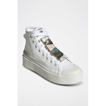 Sneakers montantes plateformes Nizza Bonega - Blanc - 02 - 34329134