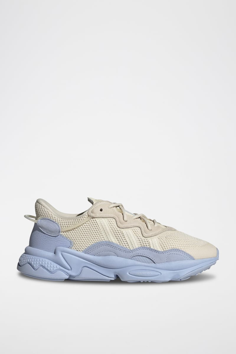 Tennis Ozweego - Beige et bleu cobalt - 02 - 34328877