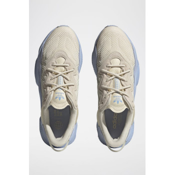 Tennis Ozweego - Beige et bleu cobalt - 02 - 34328877