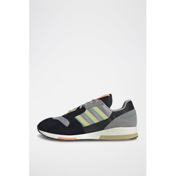 Sneakers en nubuck ZX 420 - Noir et gris clair - 02 - 34329139