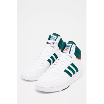 Sneakers montantes Hoops 3.0 Mid Classic Vintage - Blanc et vert forêt - 02 - 34329164