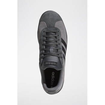 Sneakers en nubuck VL Court 2.0 - Gris et noir - 02 - 34329055