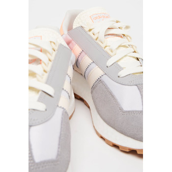 Sneakers en cuir Retropy E5 - Gris - 02 - 34329115