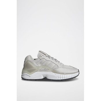 Sneakers en nubuck ZX Wavian W - Blanc et gris clair - 02 - 34329179