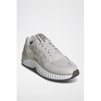 Sneakers en nubuck ZX Wavian W - Blanc et gris clair - 02 - 34329179