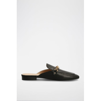 Mules en cuir - Noir - 02 - 33803232