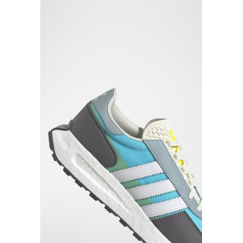 Sneakers en cuir Retropy E5 - Turquoise - 02 - 34329615