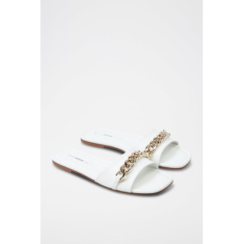 Mules - Blanc - 02 - 34244415