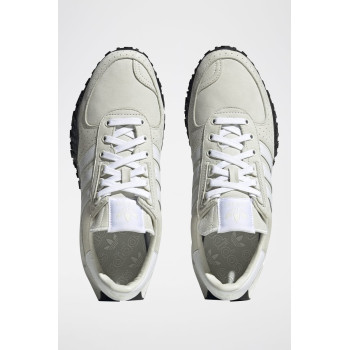 Sneakers en cuir Retropy E5 W.R.P. - Gris clair - 02 - 34329237