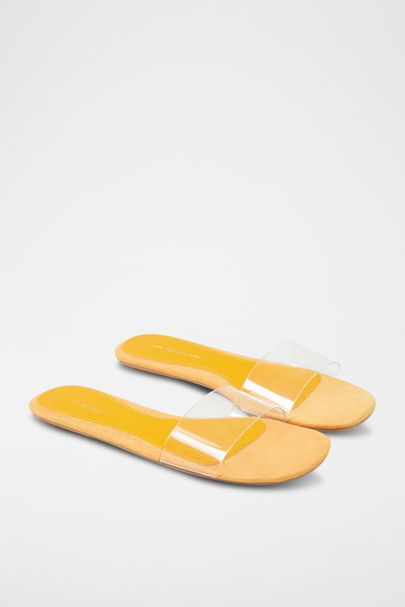 Mules - Jaune - 02 - 34244418