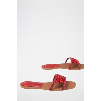 Mules - Rouge - 02 - 34244424