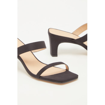 Mules à talons Kiara - Noir - 02 - 30517074