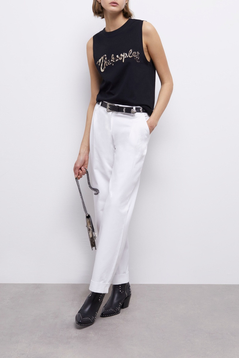 Pantalon - Blanc - 02 - 34253045